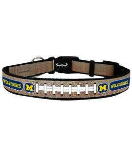 NCAA Michigan Wolverines Reflective Football Collar, Small