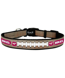 NcAA Virginia Tech Hokies Reflective Football collar, Large