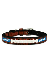 NFL Detroit Lions Classic Leather Football Collar, Toy