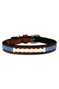 NFL Tennessee Titans Classic Leather Football Collar, Toy