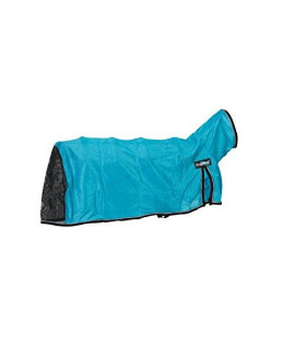 Weaver Leather Livestock ProCool Mesh Sheep Blanket with Reflective Piping , Hurricane Blue , Large