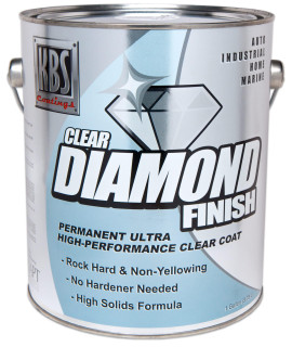 KBS coatings 8604 DiamondFinish clear coat - 5 gallon