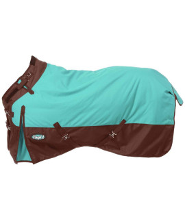Tough 1 1200D Snuggit Turnout 300g 75In Turquoise