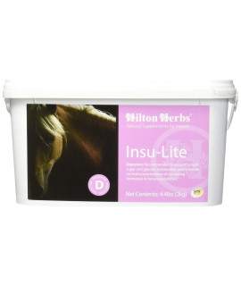 Hilton Herbs Insu-Lite Herbal Supplement Balanced Diet for Horses, 2kg Tub