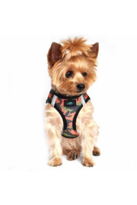 American River Dog Harness Camouflage Collection - Orange Camo, Extra Small