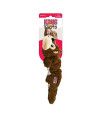 KONG - Scrunch Knots Squirrel - Internal Knotted Ropes and Minimal Stuffing for Less Mess - For Small/Medium Dogs
