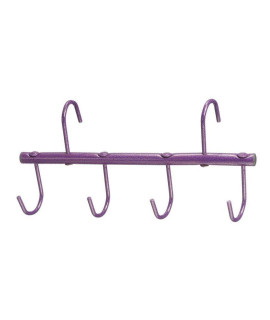 Tough1 Traveling Swivel Hook Tack Rack Purple