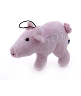 Copa Judaica Chewish Treat 7 by 9-Inch Pig Trayf Squeaker Plush Dog Toy, Medium
