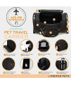 Prefer Pets Travel Gear Privacy Pet Carrier, Purple Mosaic
