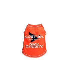 Duck Dynasty Short Sleeve Duck Hunt Dog Tee, Medium