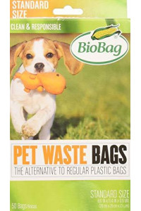 BioBag Dog Waste Bags, 50 ct