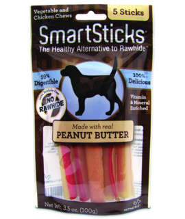 SmartSticks Peanut Butter chews (5 Pack)