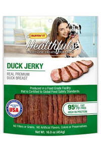 westminster pet products 08222 Wag N Tails, LB, Ducky Jerky, Dog Treat