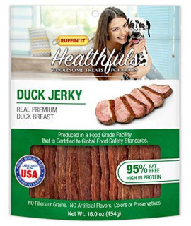 westminster pet products 08222 Wag N Tails, LB, Ducky Jerky, Dog Treat