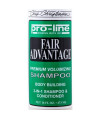 Chris Christensen Pro-Line Fair Advantage Shampoo and Conditioner - Premium Volumizing Shampoo for Dogs - Builds Body While Providing Moisture - Anti Static Formula - 2 in 1 Shampoo and Conditioner