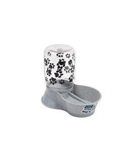 Lixit Dog Water Fountain and Dry Food Feeder (Small)
