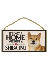 Imagine This Wood Sign for Shiba Inu Dog Breeds