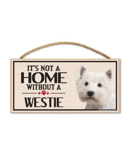 Imagine This Wood Sign for Westie Dog Breeds