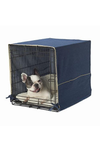 Pet Dreams Breathable Dog Crate Cover for Single Door or Double Door Wire Dog Kennel, Eco-Friendly, Non-Toxic, Machine Washable