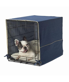 Pet Dreams Breathable Dog Crate Cover for Single Door or Double Door Wire Dog Kennel, Eco-Friendly, Non-Toxic, Machine Washable