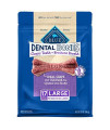 Blue Buffalo Dental Bones Large Natural Dental Chew Dog Treats, (50 lbs and up) 27-oz Bag Value Pack