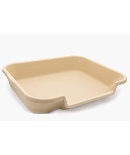 PuppyGoHere Puppy Indoor Litter Box, Beach Sand Color: Size: 24 x 20 x 5. Opening is on 24 Side. See Size Diagram Prior to Ordering