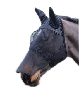 William Hunter Equestrian Full Face Fly Mask With Nose And Ears - Small Pony