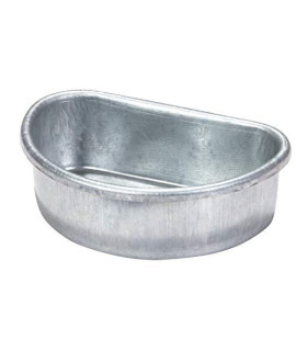 Pet Lodge Rabbit Metal Cage Cup Durable, Mountable Feeding & Watering Bowl for Small Animals (1/2 Pint) (Item No. ACU7)
