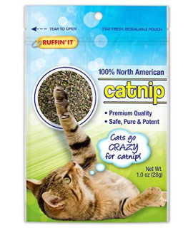 RUFFIN IT Premium Quality Catnip Toy, 1-Ounce