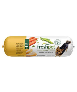 Freshpet Healthy & Natural Dog Food, Fresh Chicken Roll, 1.5lb