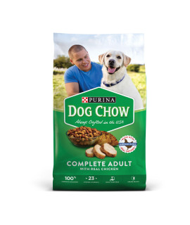 Purina Dog Chow Complete With Real Chicken Adult Dry Dog Food - 18.5 Lb. Bag