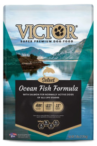 Victor Super Premium Dog Food - Select - Ocean Fish Formula - gluten Free Dry Dog Food for All Normally Active Dogs of All Life Stages