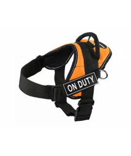 Dean & Tyler DT Fun On Duty Harness with Reflective Trim XX-Small Orange