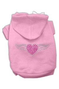 Mirage Pet Products 8-Inch Aviator Hoodies, X-Small, Pink