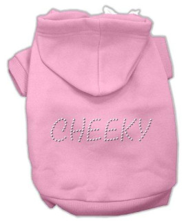 Mirage Pet Products 20-Inch Cheeky Hoodies, 3X-Large, Pink