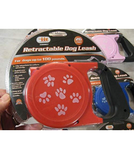 26 Foot Retractable Dog Leash,Color May Vary