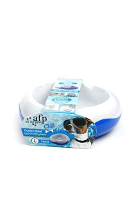 ALL FOR PAWS Chill Out - Dog Cooler Bowl, Pet Frosty Bowl, Pet Cooler Bowl Keeps Water Cool and Fresh for Hours