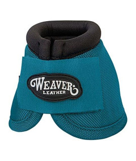 Weaver Leather Ballistic No-Turn Bell Boots , Turquoise , Medium