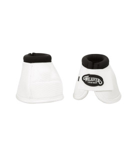 Weaver Leather Ballistic No-Turn Bell Boots , White, Medium