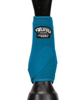 Weaver Leather Prodigy Athletic Boots , Turquoise , Small