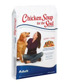 Chicken Soup for the Soul Adult Dog Food - Chicken, Turkey & Brown Rice Recipe, 30 lb