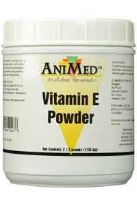 AniMed Vitamin E Powder Supplement for Horses, 2.5-Pound