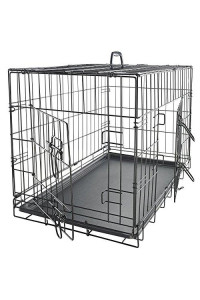 Dog Crates For Extra Large Dogs - Xxl Dog Crate 48 Pet Cage Double-Door Best For Big Pets - Wire Metal Kennel Cages With Divider Panel & Tray - In-Door Foldable & Portable For Animal Out-Door Travel
