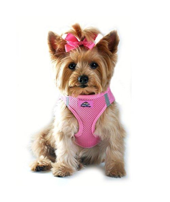 American River Choke Free Mesh Dog Harness - Candy Pink