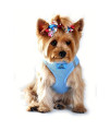 Ultra Choke Free Vest Harness for Dogs - Small/Light Blue