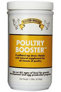 Rooster Booster Poultry Booster, 1.25-Pound