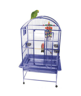 A&E cage 9003223 Burgundy Dome Top Bird cage with 34 Bar Spacing 32 x 23