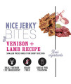 I and love and you Nice Jerky Bites - Grain Free Dog Treats, Venison + Lamb, 4-Ounce, Pack of 1