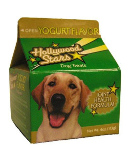 Jrb Foods Hollywood Stars Dog Treats, Yogurt Flavor, 4-Ounce (Pack of 8)