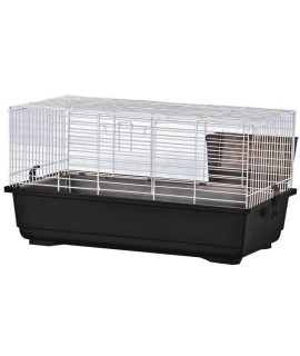 A&E cage co. Rabbit cage 39Ax22Ax18A (16A) Black Small
